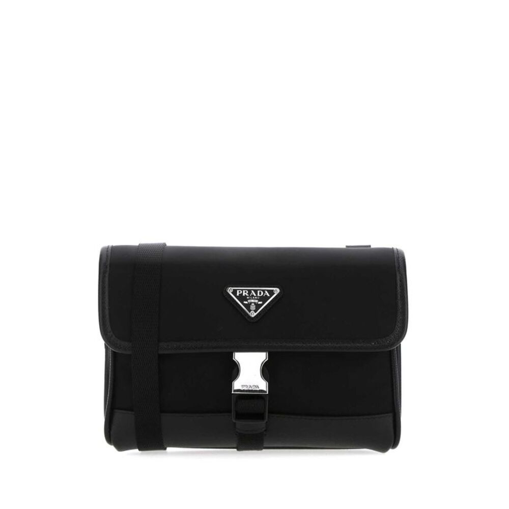 Prada Men Black Re-Nylon Phone Case